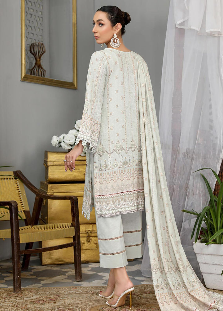 Dastaan By Humdum Embroidered Viscose Suits Unstitched 3 Piece HD22D 02 - Winter Collection