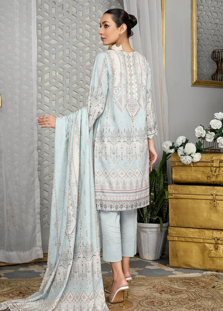 Dastaan By Humdum Embroidered Viscose Suits Unstitched 3 Piece HD22D 05 - Winter Collection