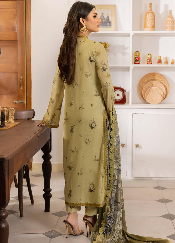 Dastaan By Iznik Embroidered Lawn Suits Unstitched 3 Piece IZ23D IDL-05 Raya - Summer Collection