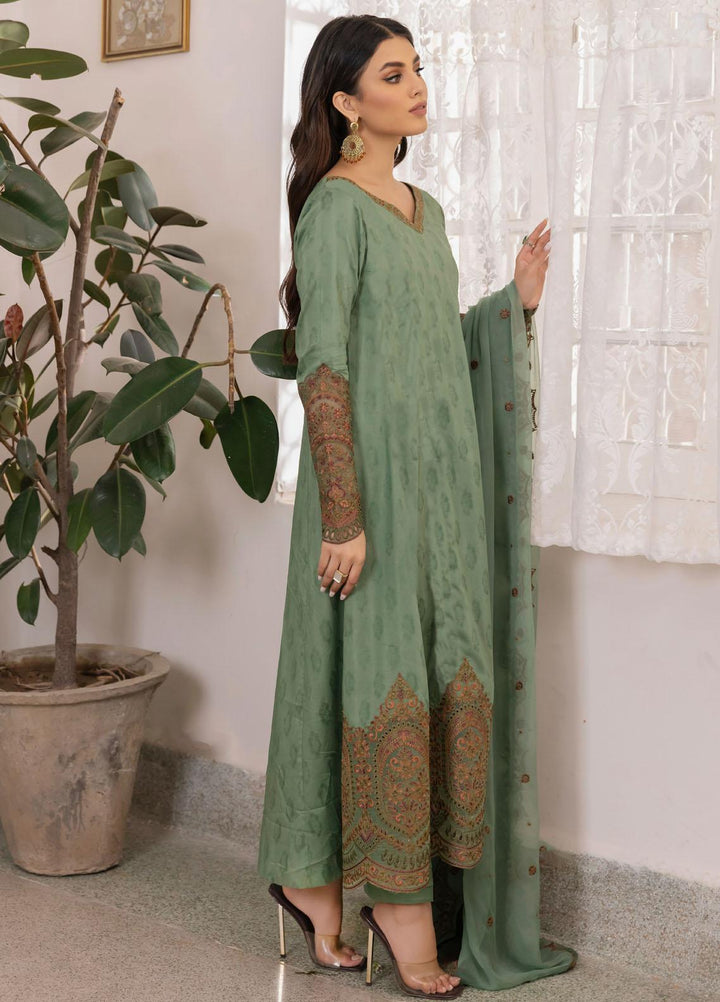 Dastaan By Iznik Embroidered Lawn Suits Unstitched 3 Piece IZ23D IDL-09 Aidah - Summer Collection