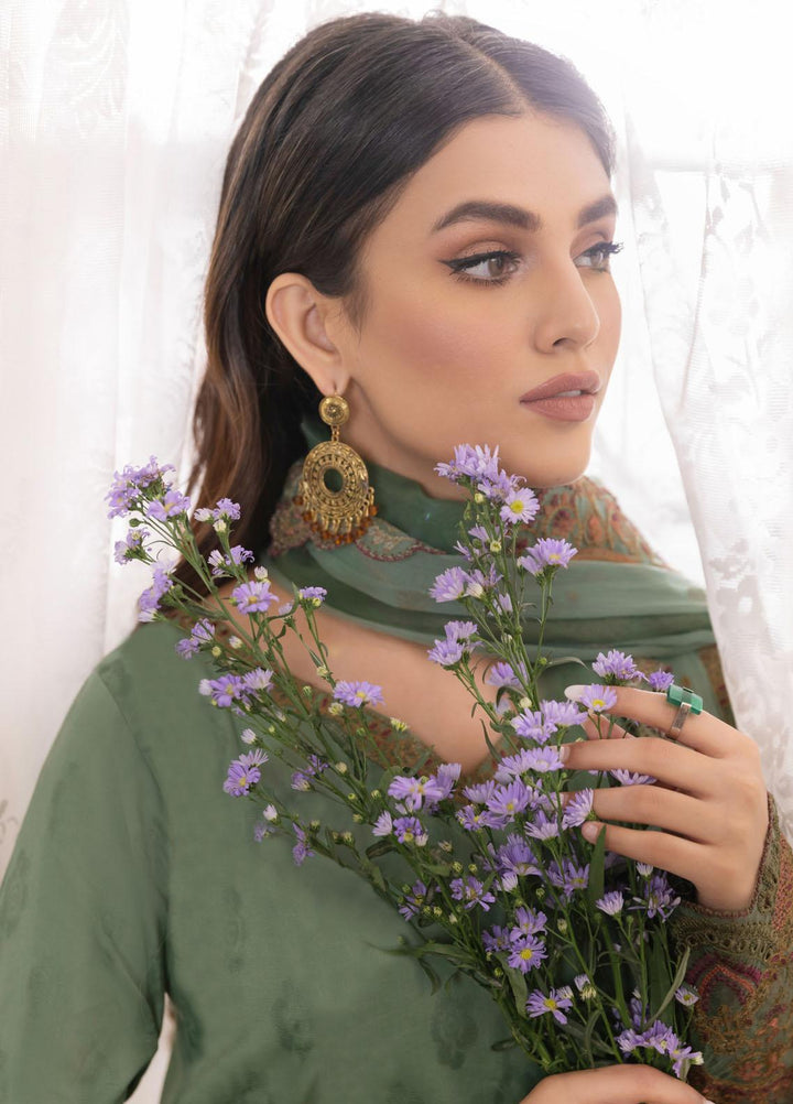 Dastaan By Iznik Embroidered Lawn Suits Unstitched 3 Piece IZ23D IDL-09 Aidah - Summer Collection