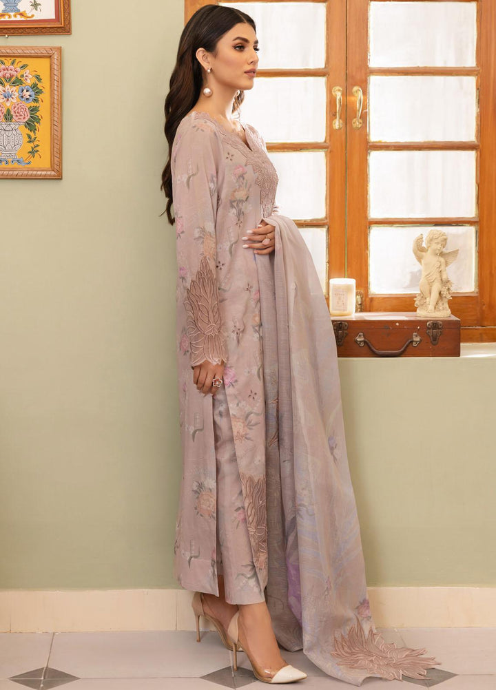 Dastaan By Iznik Embroidered Lawn Suits Unstitched 3 Piece IZ23D IDL-11 Shimaz - Summer Collection