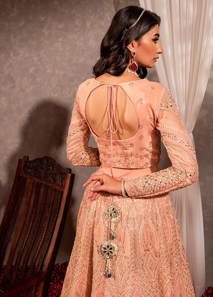 Dastaan By Maria Osama Khan Embroidered Organza Suits Unstitched 3 Piece Roshan - Luxury Collection