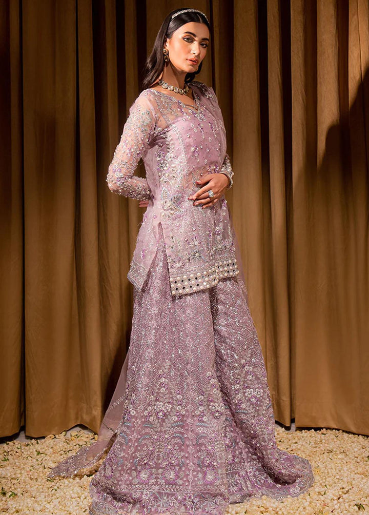 Dastaan By Maria Osama Khan Embroidered Organza Suits Unstitched 3 Piece Sona - Luxury Collection