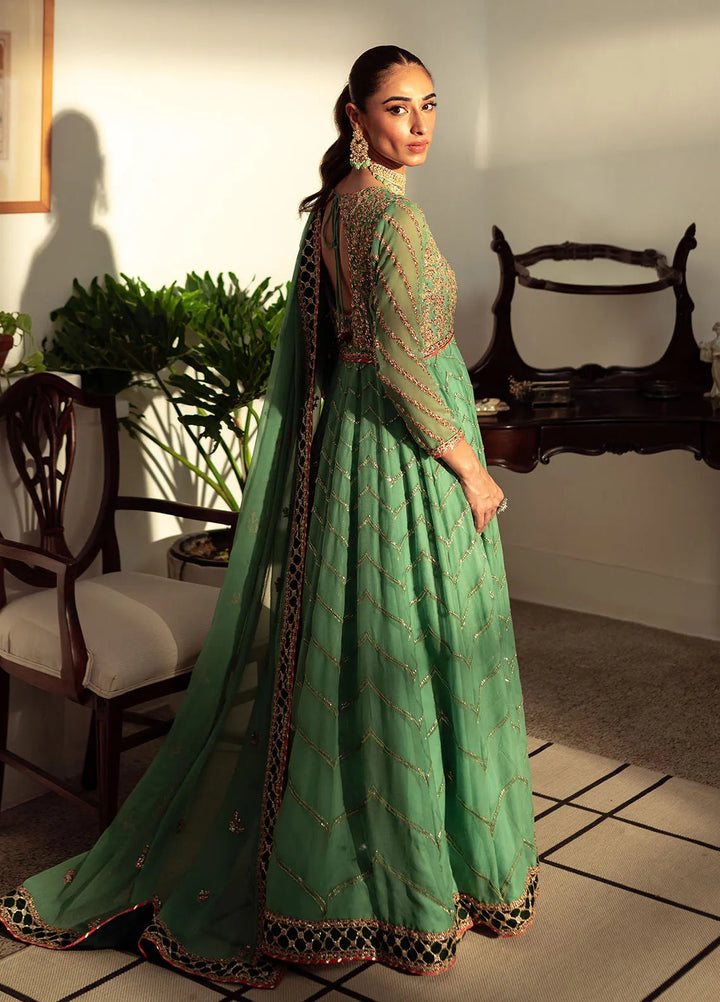 Dastaan By Neeshay Embroidered Chiffon Suit Unstitched 3 Piece NSH24DL Noreen - Formal Collection