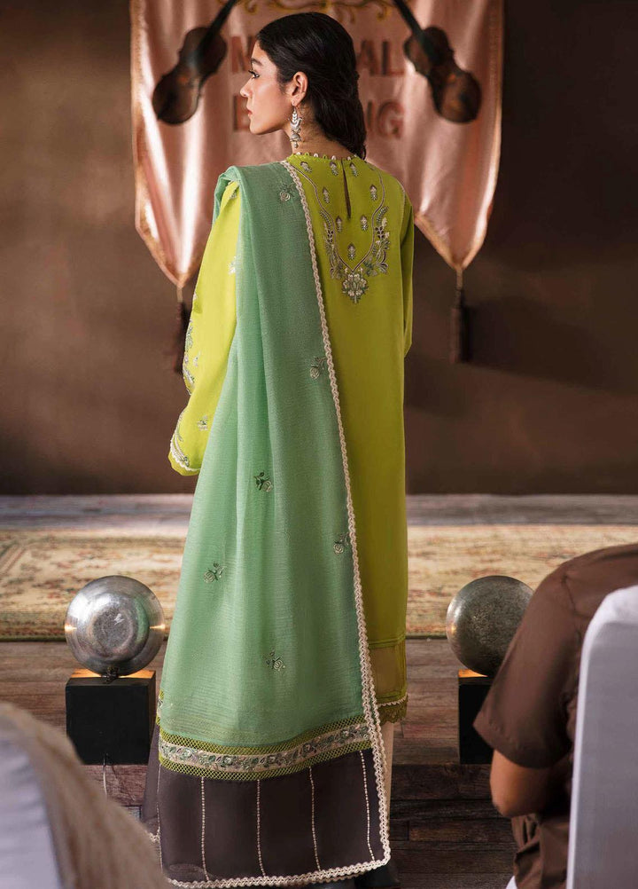 Dastaan By Seran Embroidered Lawn Suits Unstitched 3 Piece SRN23DA D-01 Zara - Festive Collection