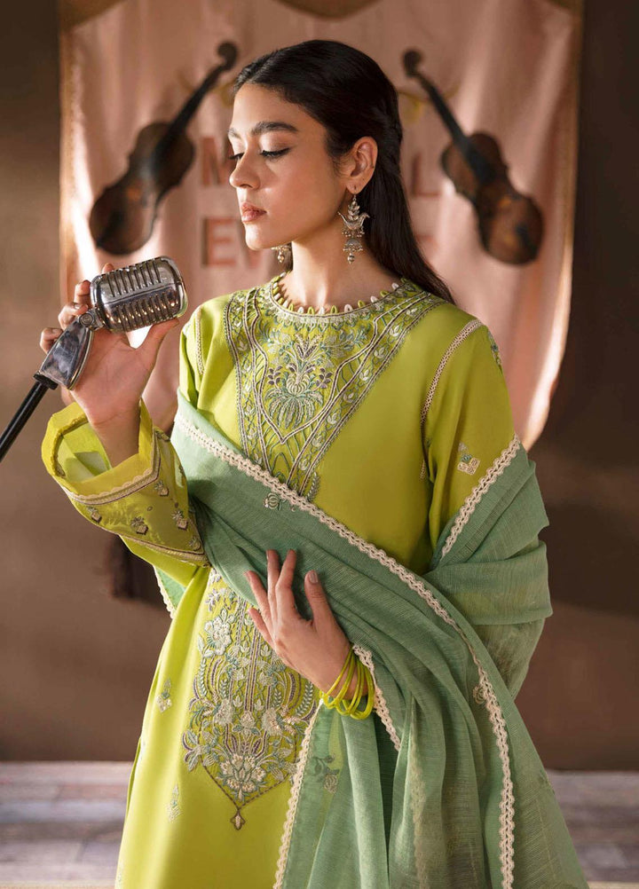 Dastaan By Seran Embroidered Lawn Suits Unstitched 3 Piece SRN23DA D-01 Zara - Festive Collection