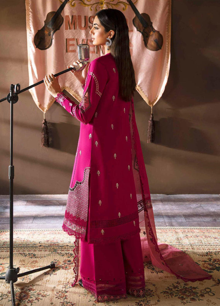 Dastaan By Seran Embroidered Lawn Suits Unstitched 3 Piece SRN23DA D-02 Rameen - Festive Collection