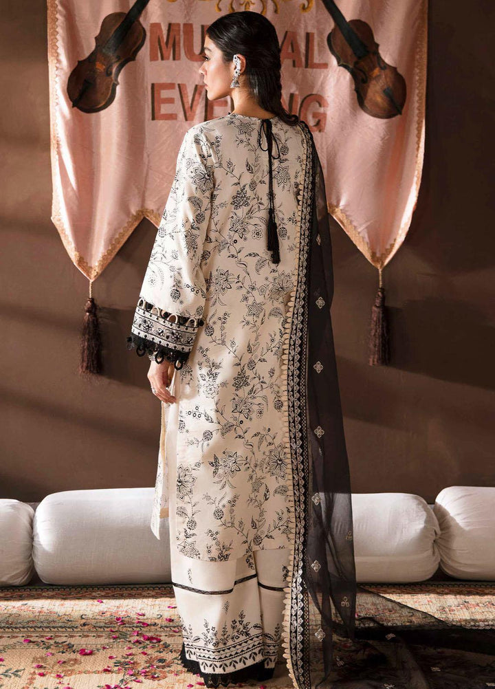 Dastaan By Seran Embroidered Lawn Suits Unstitched 3 Piece SRN23DA D-07 Rayya - Festive Collection