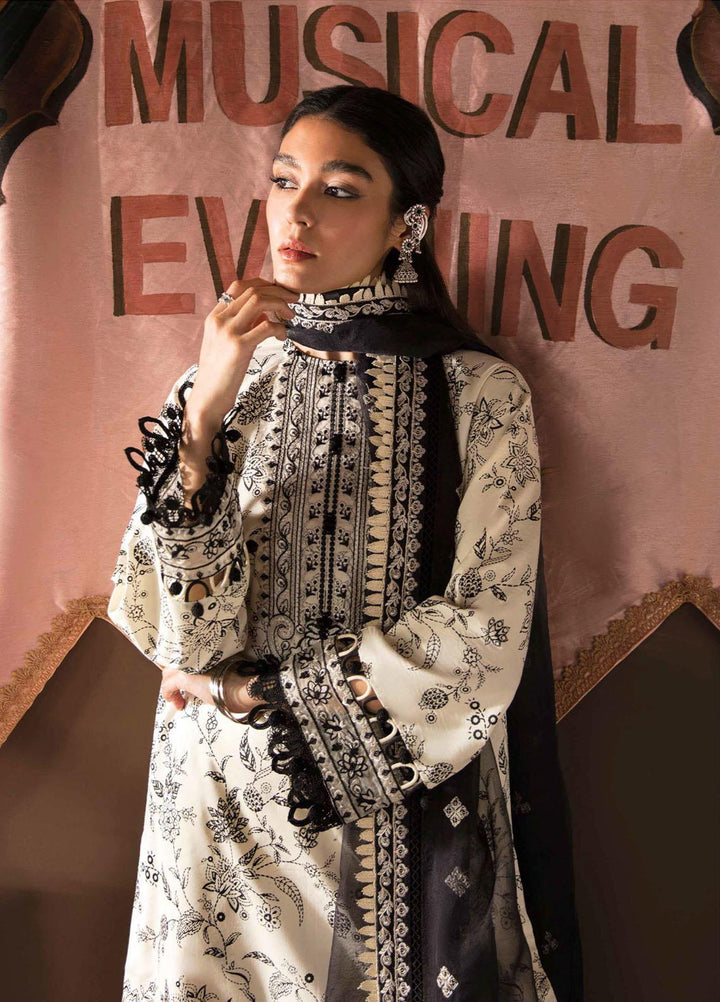 Dastaan By Seran Embroidered Lawn Suits Unstitched 3 Piece SRN23DA D-07 Rayya - Festive Collection