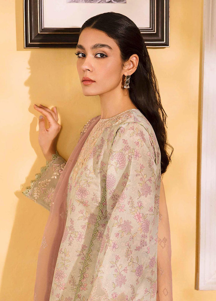 Dastaan By Seran Embroidered Missouri Suits Unstitched 3 Piece SRN23DA D-11 Fariya - Festive Collection