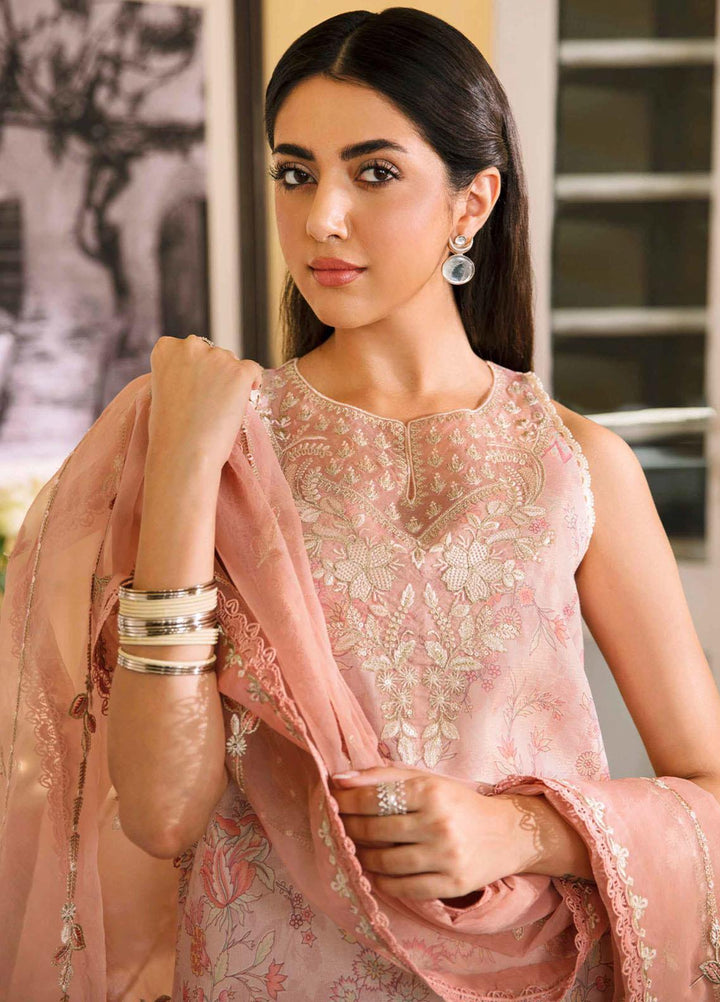 Dastaan By Seran Embroidered Missouri Suits Unstitched 3 Piece SRN23DA D-12 Leila - Festive Collection