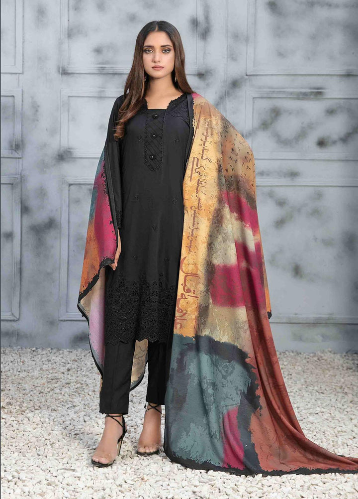 Dastaan By Tawakkal Fabrics Embroidered  Suits Unstitched 3 Piece TWF23DN D-9850 - Formal Collection