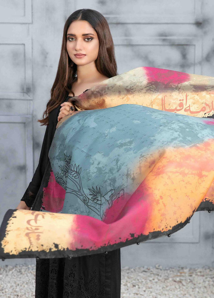 Dastaan By Tawakkal Fabrics Embroidered  Suits Unstitched 3 Piece TWF23DN D-9850 - Formal Collection