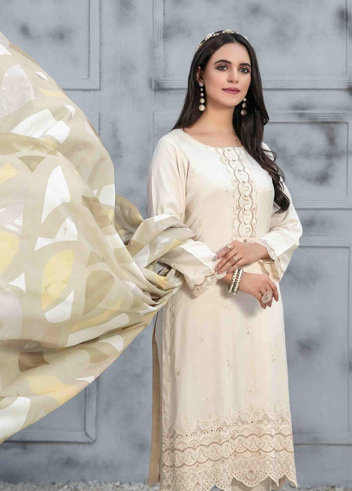 Dastaan By Tawakkal Fabrics Embroidered  Suits Unstitched 3 Piece TWF23DN D-9851 - Formal Collection