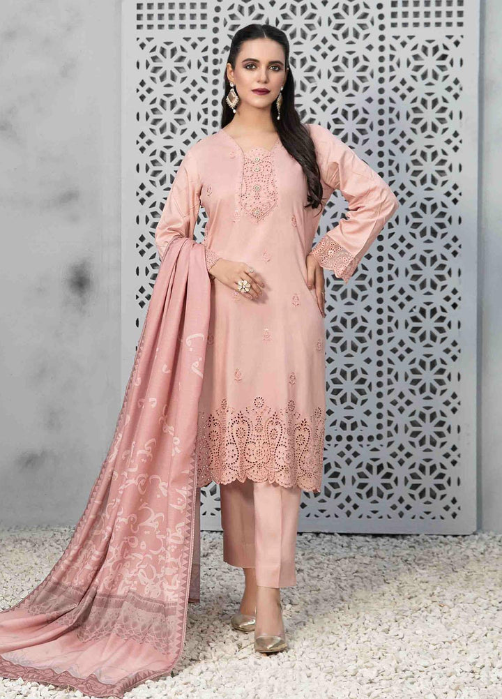 Dastaan By Tawakkal Fabrics Embroidered  Suits Unstitched 3 Piece TWF23DN D-9853 - Formal Collection