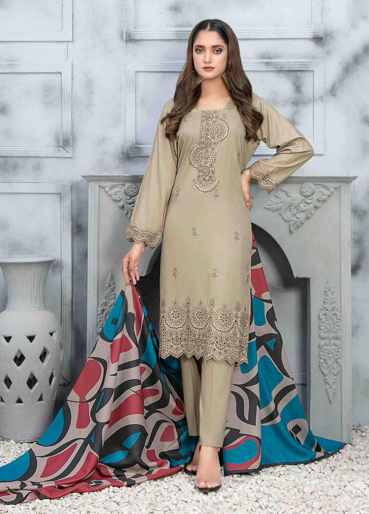 Dastaan By Tawakkal Fabrics Embroidered  Suits Unstitched 3 Piece TWF23DN D-9856 - Formal Collection