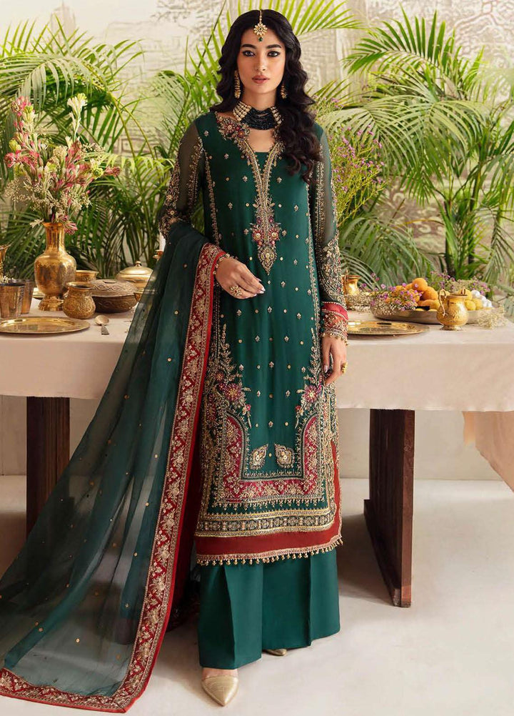 Dastaan-e-Jashn By Charizma Embroidered Chiffon Suits Unstitched 4 Piece CRZ24DJ DJ4-01 - Formal Collection