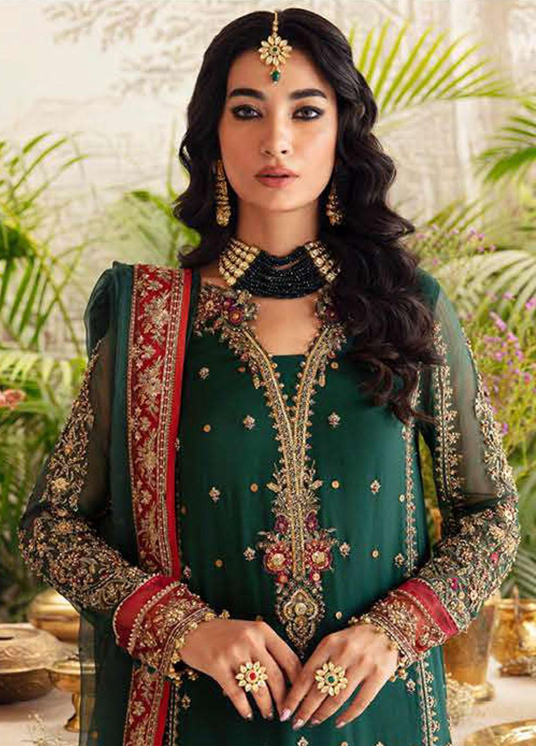 Dastaan-e-Jashn By Charizma Embroidered Chiffon Suits Unstitched 4 Piece CRZ24DJ DJ4-01 - Formal Collection