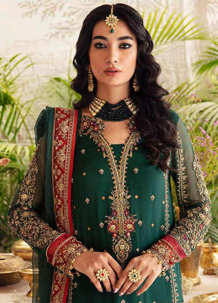 Dastaan-e-Jashn By Charizma Embroidered Chiffon Suits Unstitched 4 Piece CRZ24DJ DJ4-01 - Formal Collection