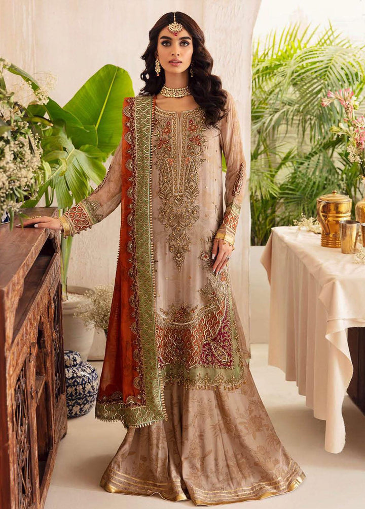 Dastaan-e-Jashn By Charizma Embroidered Chiffon Suits Unstitched 4 Piece CRZ24DJ DJ4-02 - Formal Collection