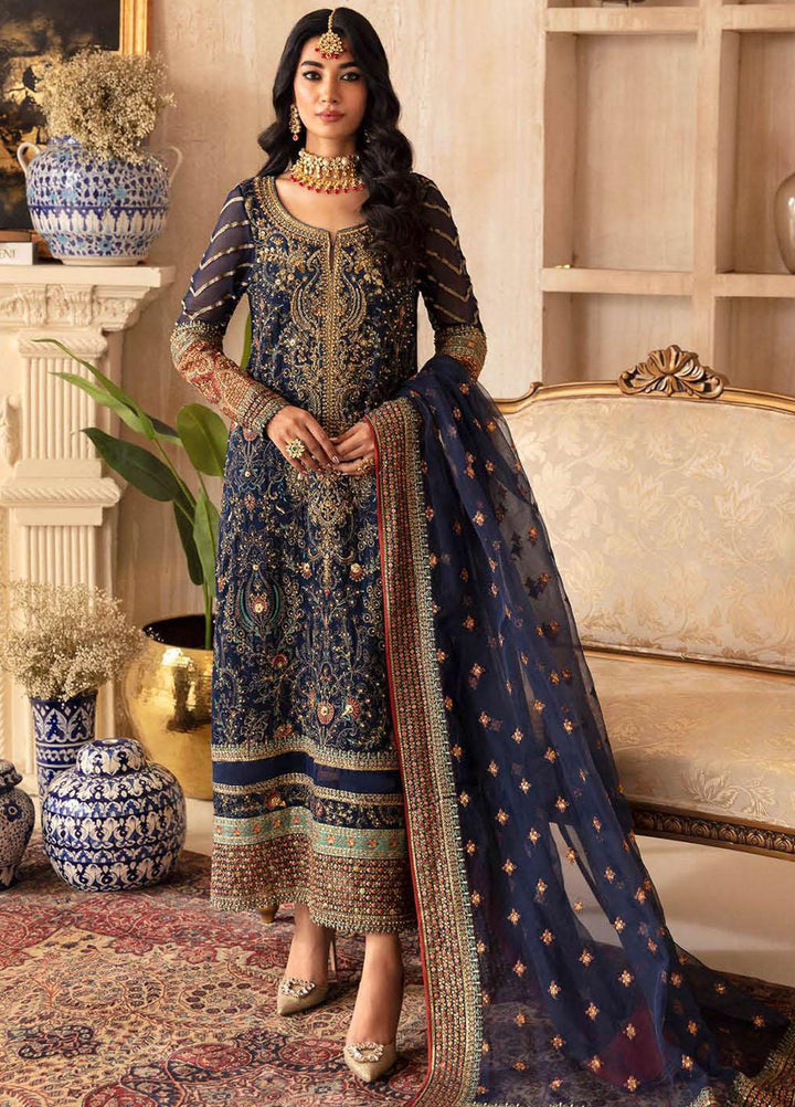 Dastaan-e-Jashn By Charizma Embroidered Chiffon Suits Unstitched 4 Piece CRZ24DJ DJ4-03 - Formal Collection