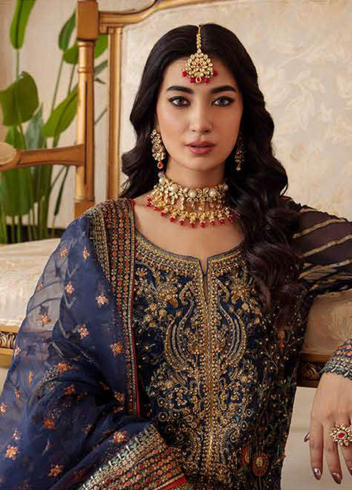 Dastaan-e-Jashn By Charizma Embroidered Chiffon Suits Unstitched 4 Piece CRZ24DJ DJ4-03 - Formal Collection