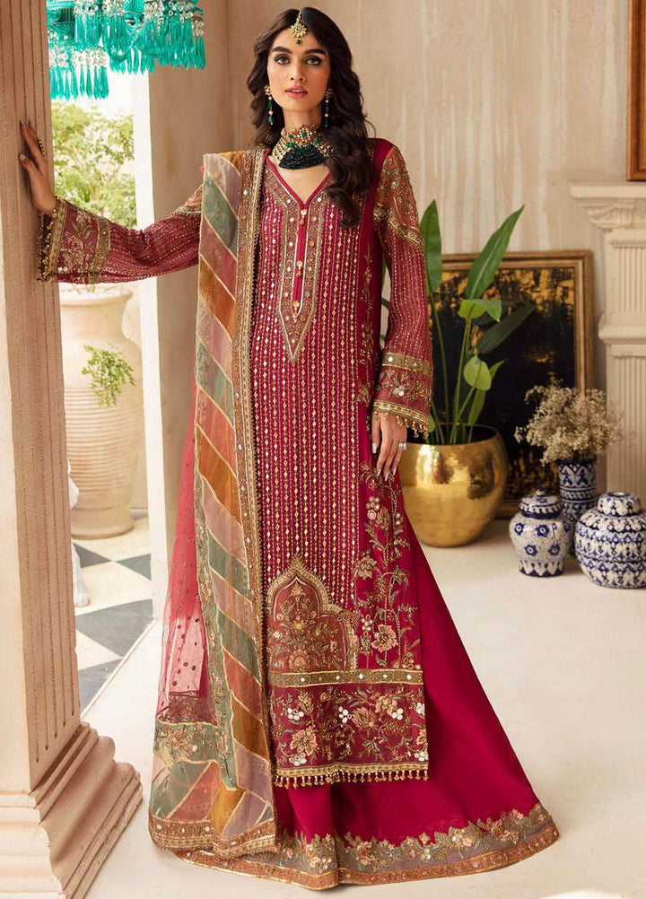 Dastaan-e-Jashn By Charizma Embroidered Chiffon Suits Unstitched 4 Piece CRZ24DJ DJ4-04 - Formal Collection