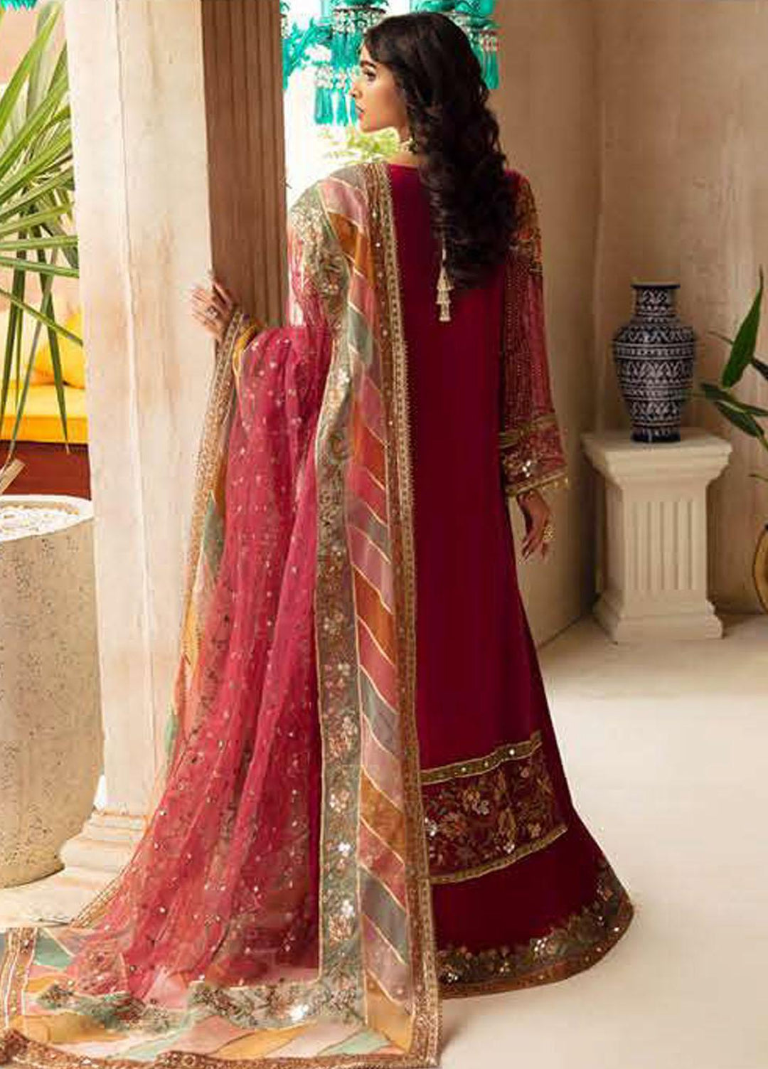 Dastaan-e-Jashn By Charizma Embroidered Chiffon Suits Unstitched 4 Piece CRZ24DJ DJ4-04 - Formal Collection