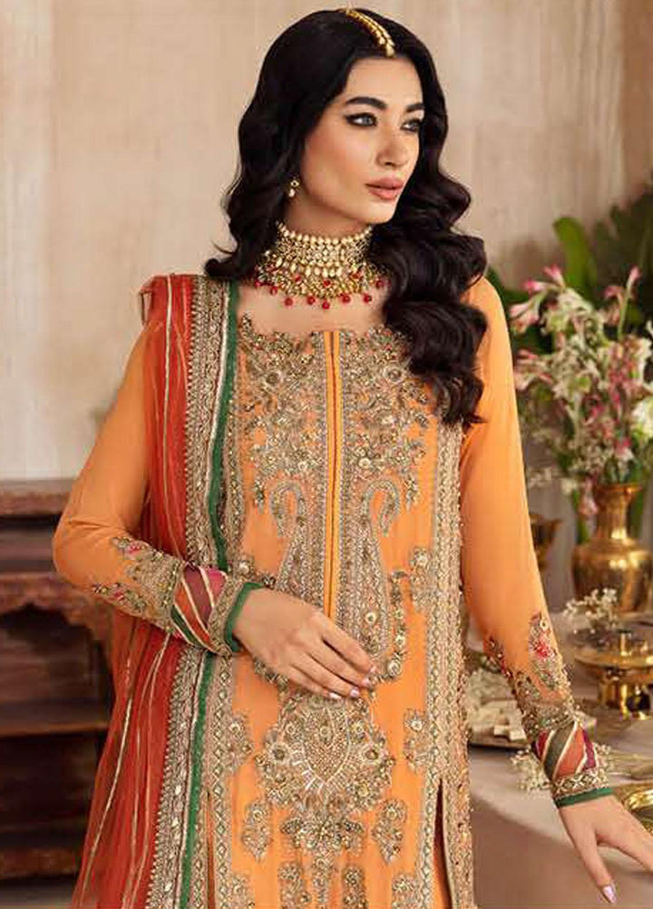 Dastaan-e-Jashn By Charizma Embroidered Chiffon Suits Unstitched 4 Piece CRZ24DJ DJ4-05 - Formal Collection