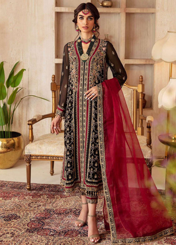 Dastaan-e-Jashn By Charizma Embroidered Chiffon Suits Unstitched 4 Piece CRZ24DJ DJ4-06 - Formal Collection