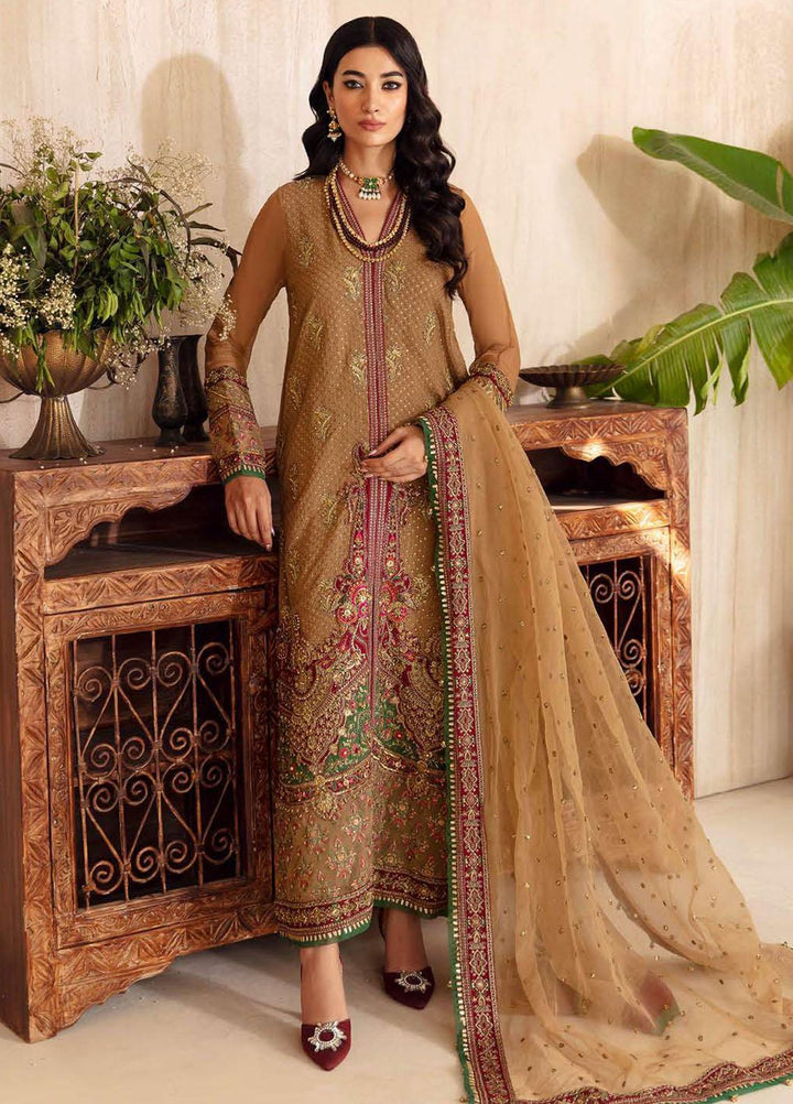 Dastaan-e-Jashn By Charizma Embroidered Chiffon Suits Unstitched 4 Piece CRZ24DJ DJ4-07 - Formal Collection