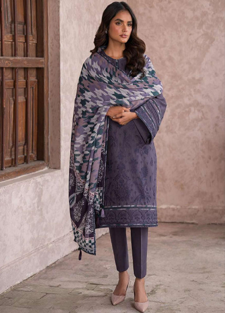 Dastak By Jazmin Embroidered Khaddar Suits Unstitched 3 Piece JZ23DK D-08 Arsh - Winter Collection