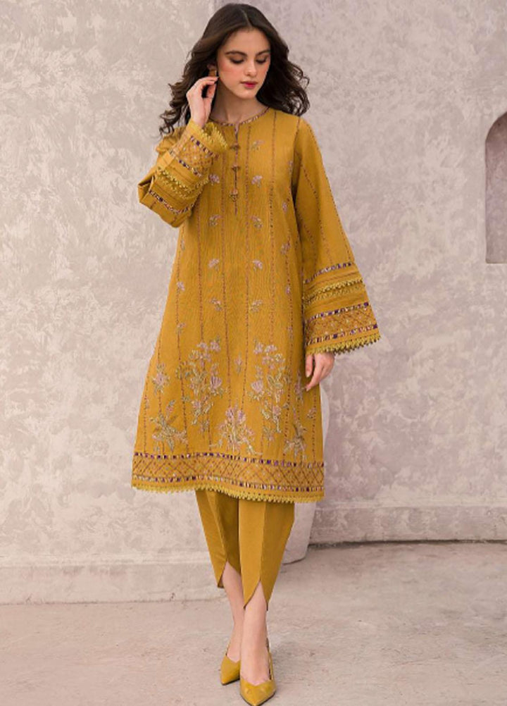 Dastak By Jazmin Embroidered Khaddar Suits Unstitched 3 Piece JZ23DK D-09 Rang - Winter Collection