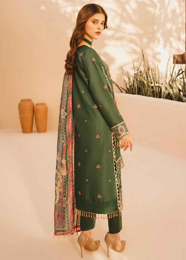 Dastak By Parishay Embroidered Lawn Suits Unstitched 3 Piece PR23D D-08 - Summer Collection