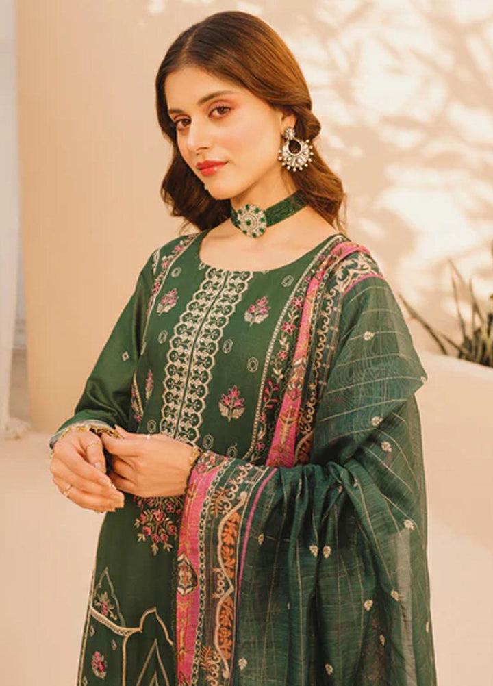 Dastak By Parishay Embroidered Lawn Suits Unstitched 3 Piece PR23D D-08 - Summer Collection
