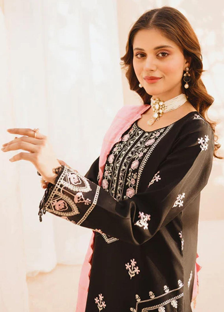 Dastak By Parishay Embroidered Lawn Suits Unstitched 3 Piece PR23D D-12 - Summer Collection