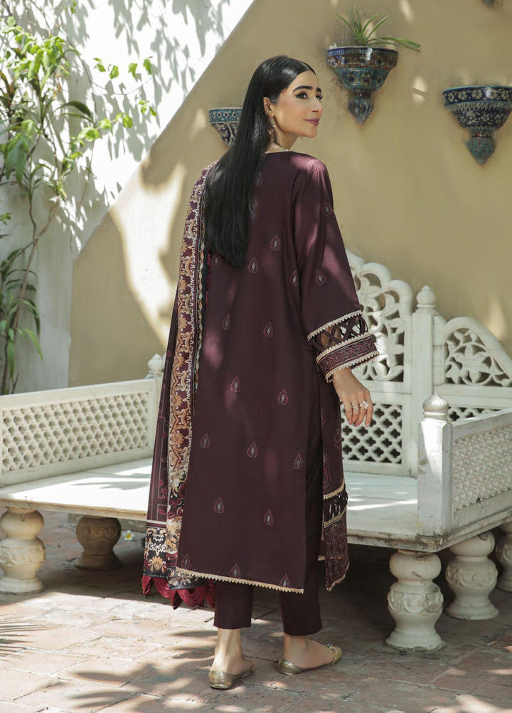 Dastak by Parishay Embroidered Crepe Suits Unstitched 3 Piece PRS22DK D-06 - Winter Collection