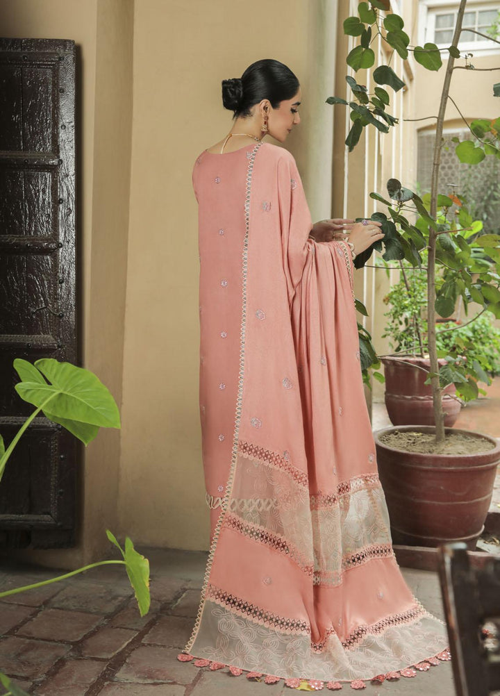 Dastak by Parishay Embroidered Crepe Suits Unstitched 3 Piece PRS22DK D-07 - Winter Collection