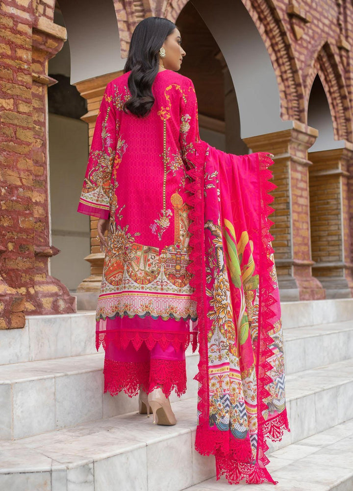 Dastak by Afsaneh Embroidered Lawn Suits Unstitched 3 Piece AFH21D Beena A - Summer Collection