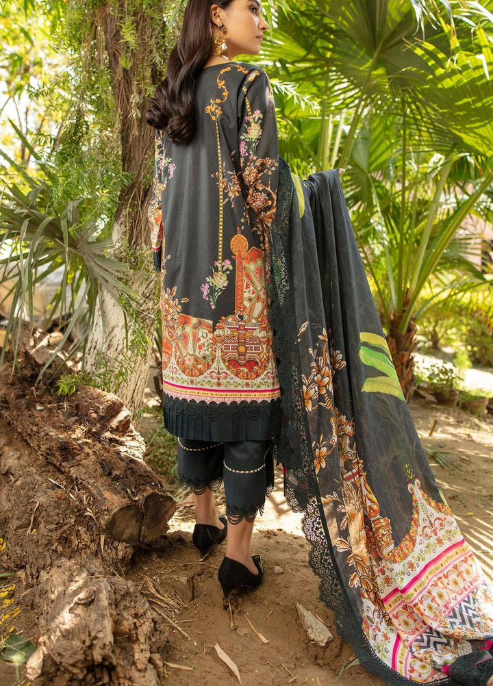 Dastak by Afsaneh Embroidered Lawn Suits Unstitched 3 Piece AFH21D Beena B - Summer Collection