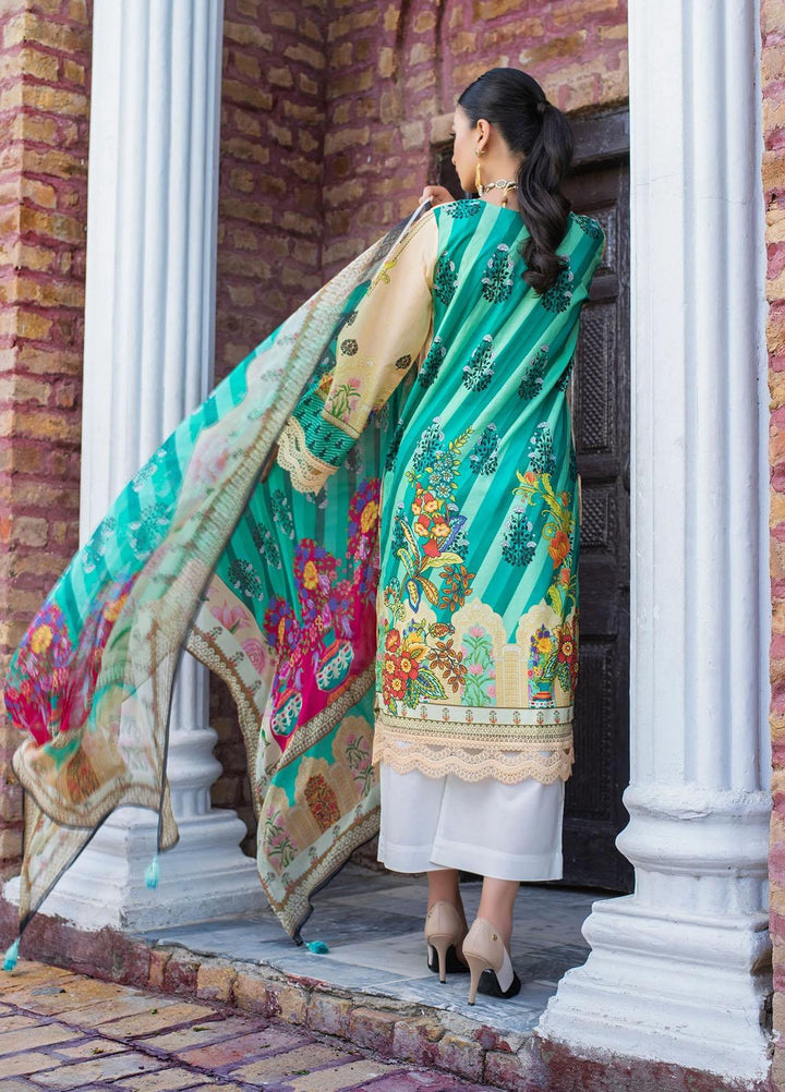 Dastak by Afsaneh Embroidered Chiffon Suits Unstitched 2 Piece AFH21D Raqs A - Summer Collection