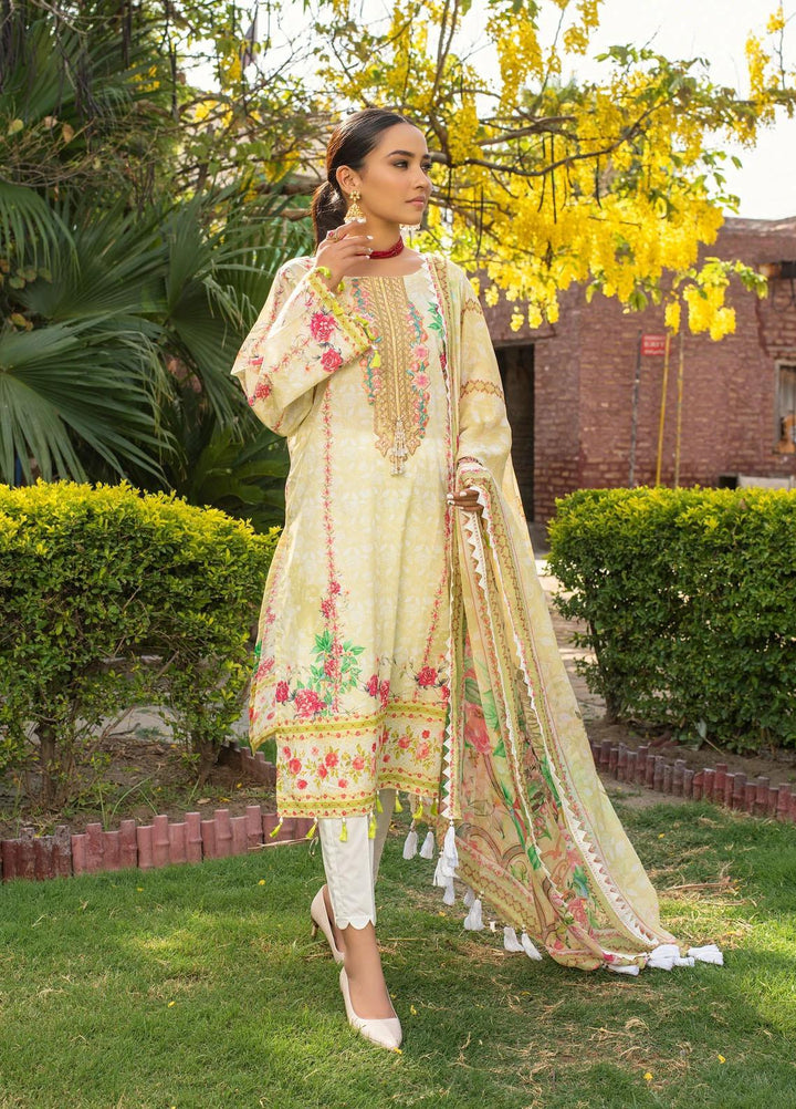 Dastak by Afsaneh Embroidered Chiffon Suits Unstitched 2 Piece AFH21D Zoya A - Summer Collection