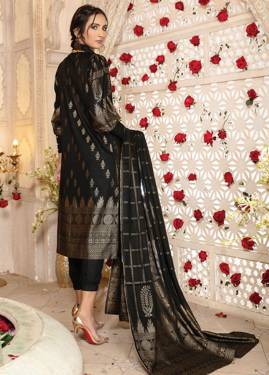 Dastan By Aalaya Banarsi Lawn Suits Unstitched 3 Piece ALY22D 01 - Summer Collection