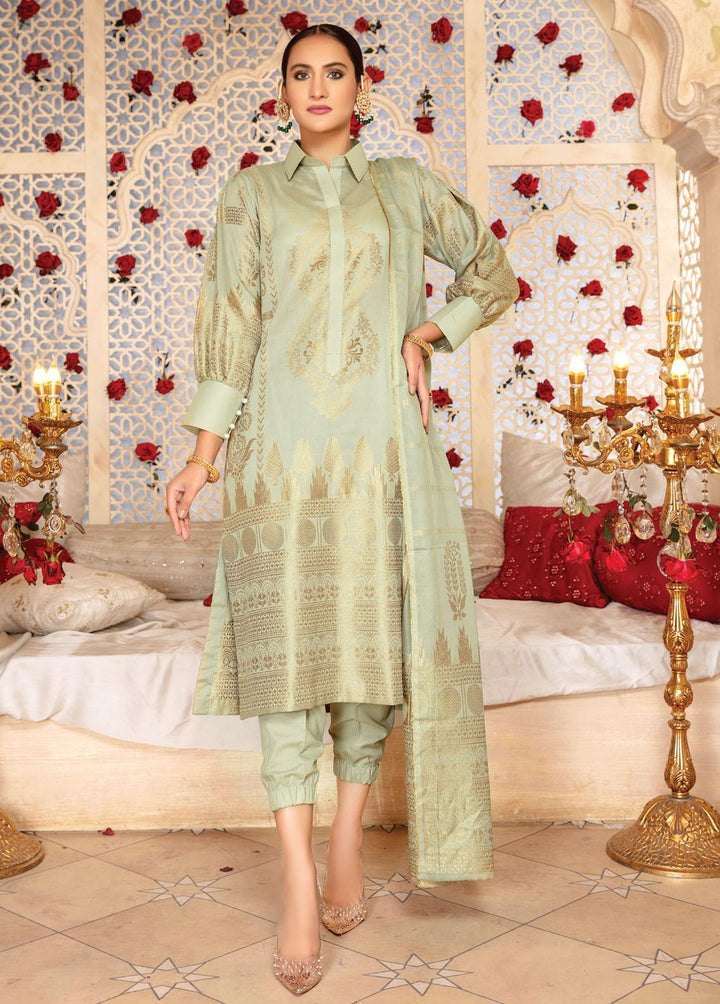 Dastan By Aalaya Banarsi Lawn Suits Unstitched 3 Piece ALY22D 03 - Summer Collection