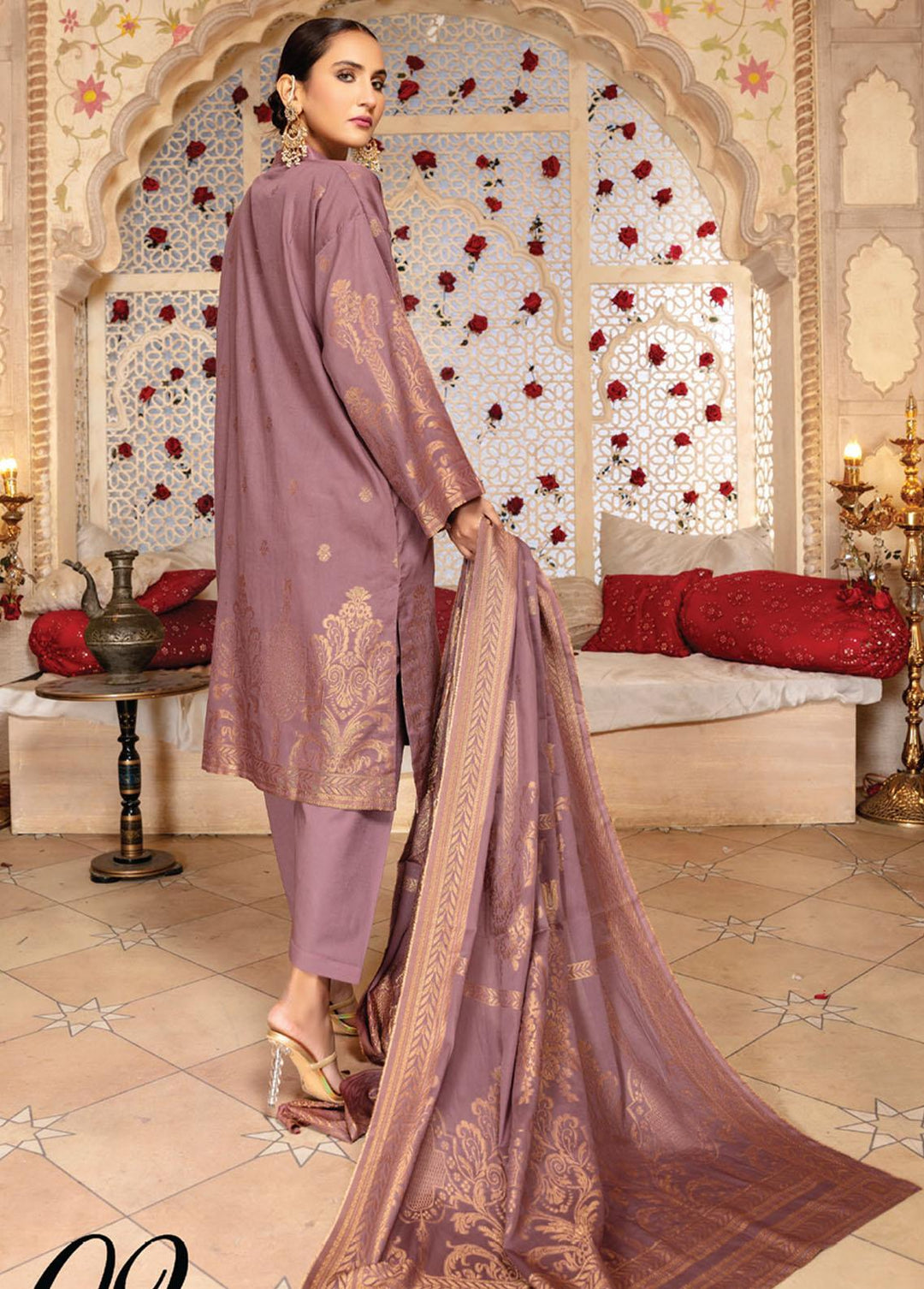 Dastan By Aalaya Banarsi Lawn Suits Unstitched 3 Piece ALY22D 09 - Summer Collection