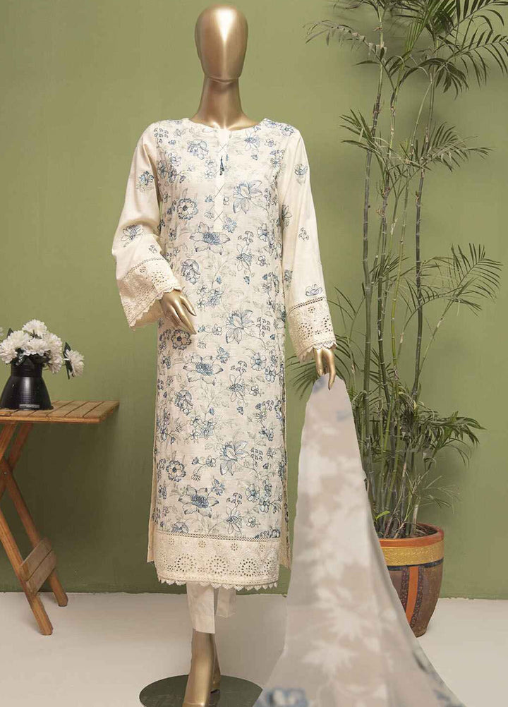 Dastan by HZ Textiles Embroidered Lawn Suits Unstitched 3 Piece HZ25DS DSE-03 VOL-03 - Summer Collection