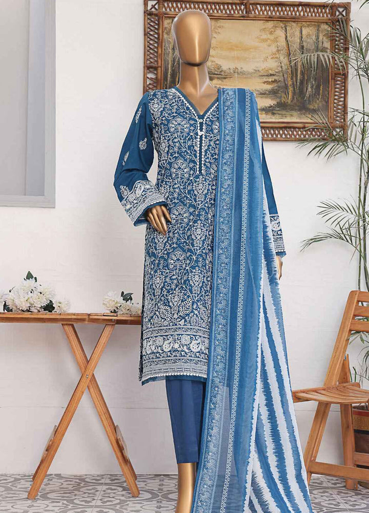 Dastan by HZ Textiles Embroidered Lawn Suits Unstitched 3 Piece HZ25DS DSE-05 VOL-03 - Summer Collection