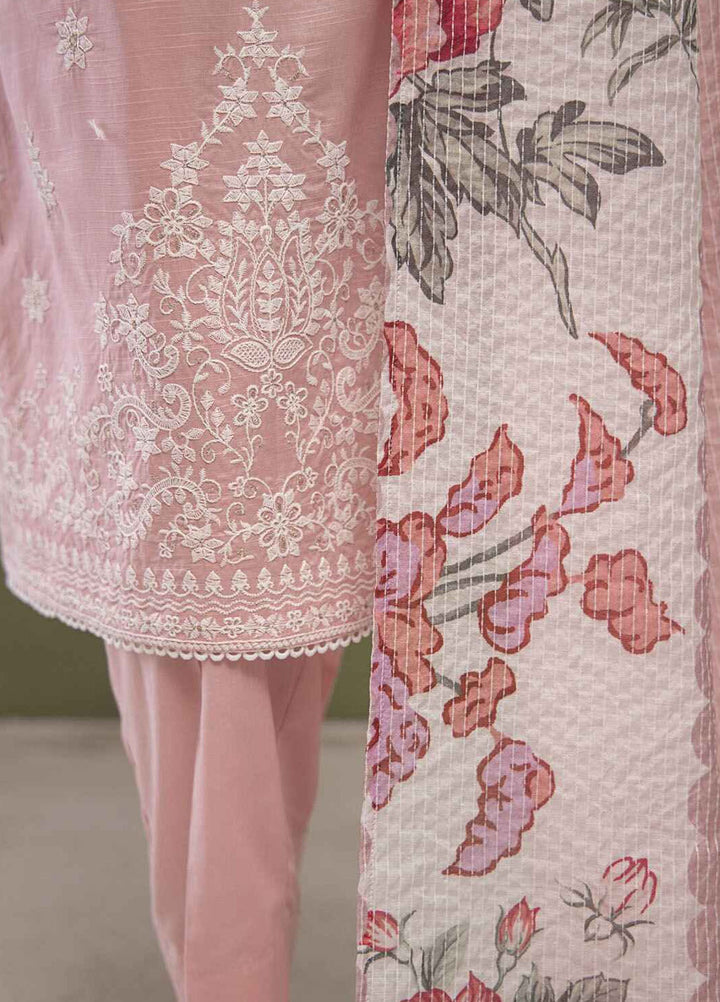 Dastan by HZ Textiles Embroidered Lawn Suits Unstitched 3 Piece HZ25DS DSE-08 VOL-03 - Summer Collection