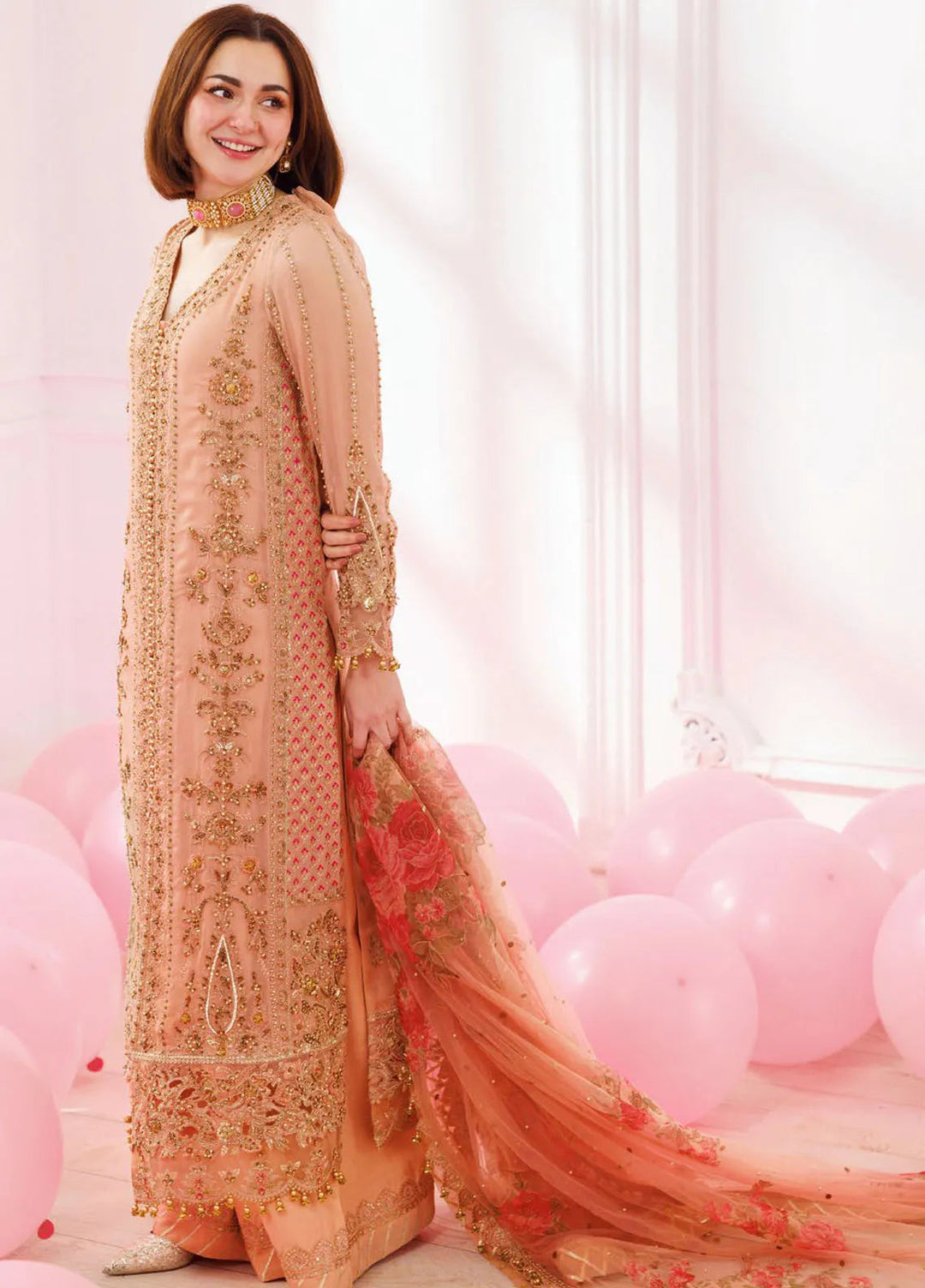 Dastan-E-Jashan by Charizma Embroidered Chiffon Suit Unstitched 3 Piece CR25DJ DJ5-02 - Formals Collection